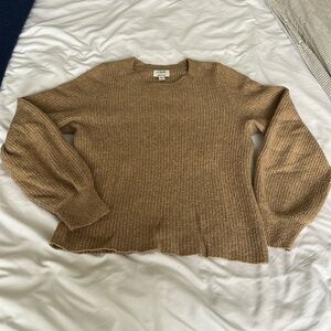 J. Crew balloon sleeve extra soft sweater